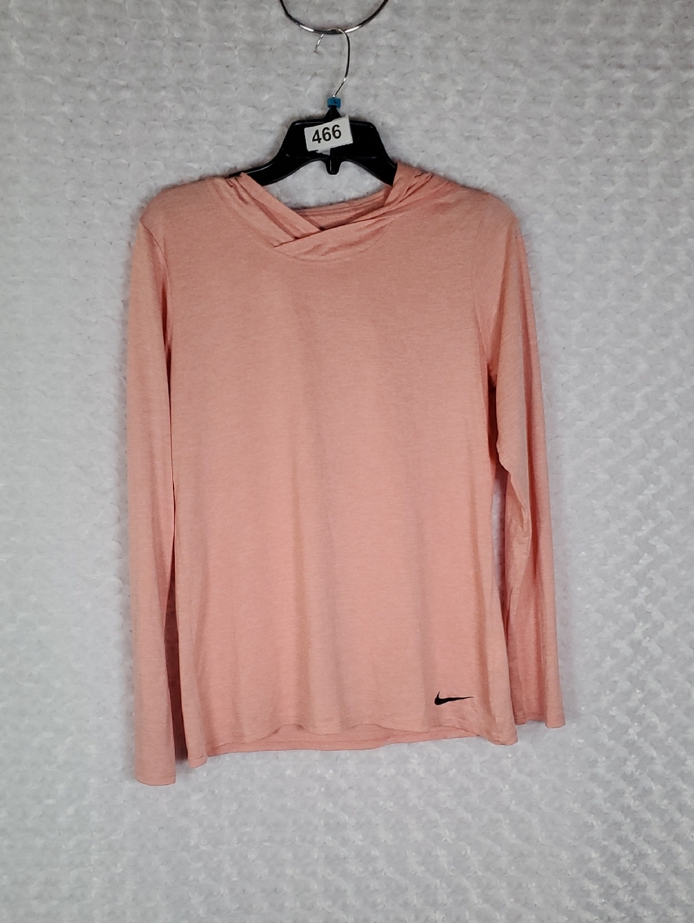 Nike Peach-Blend Long Sleeve Hooded Top M